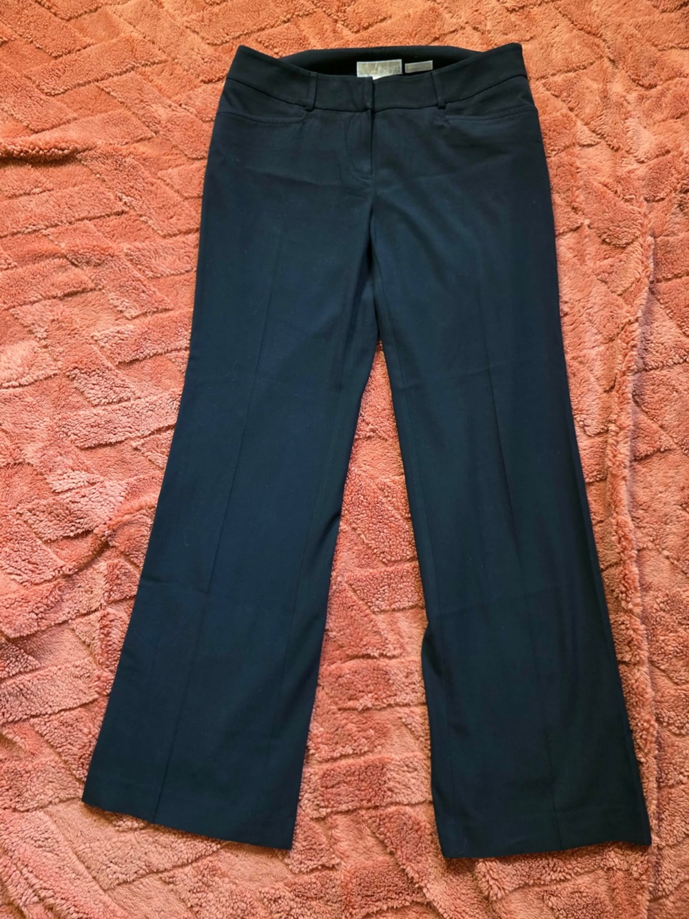 Michael Kors Black Wide-Leg Dress Pants
